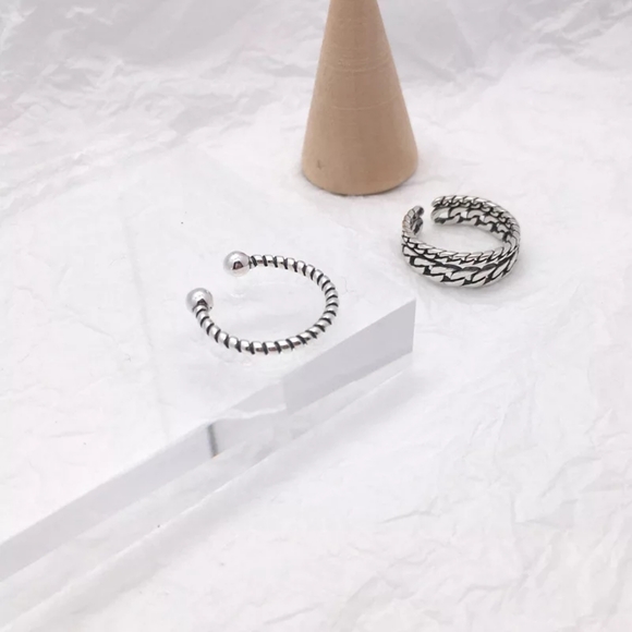 *NEW Pearl Twist Ring | 925 Sterling Silver - Picture 12 of 15